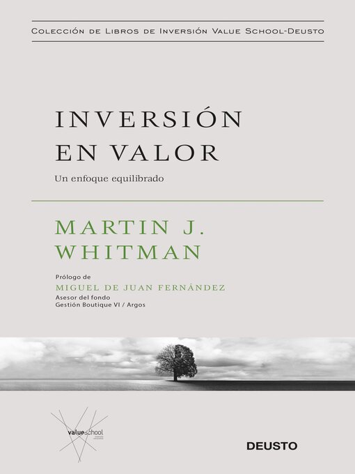 Title details for Inversión en valor by Martin J. Whitman - Available